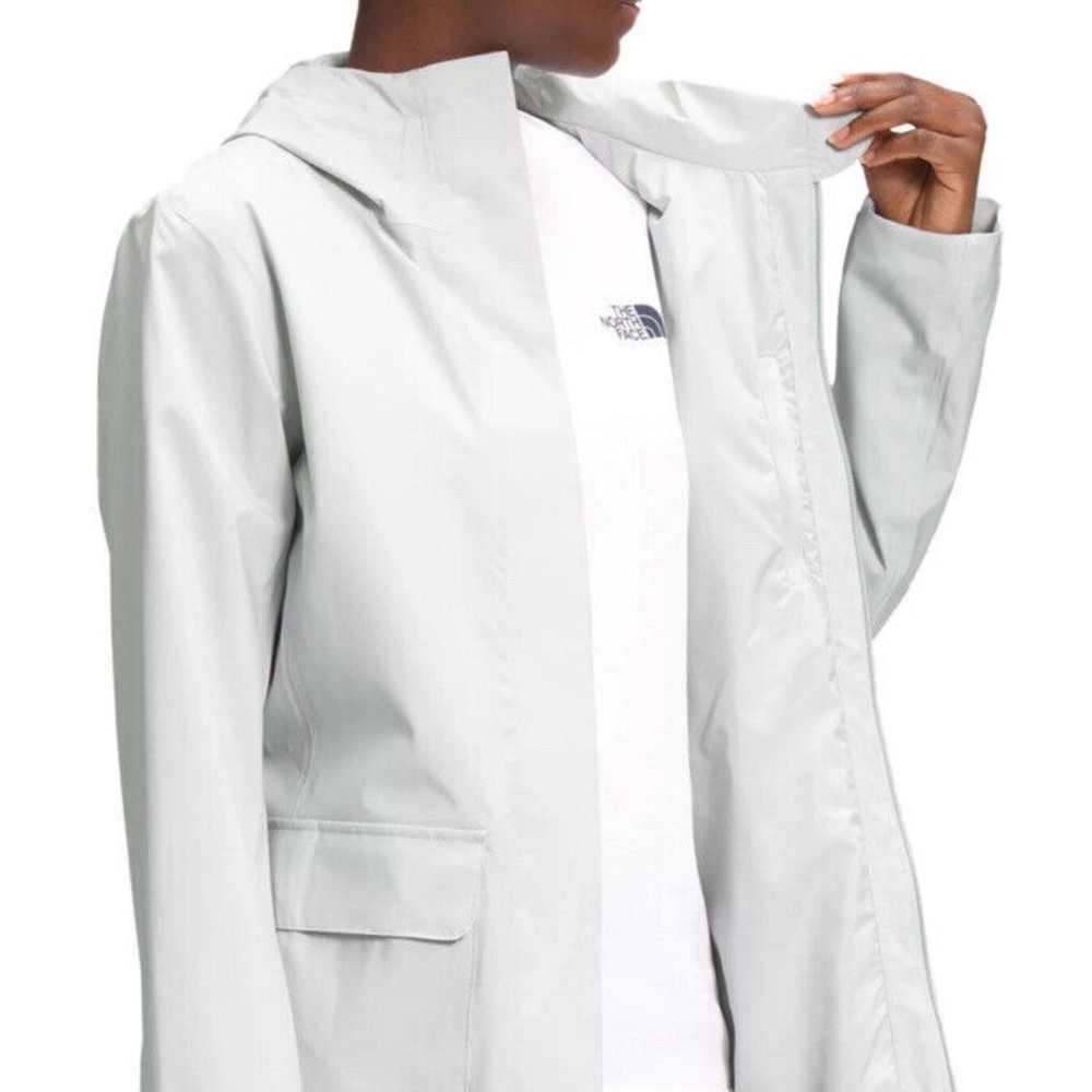 The North Face City Breeze II Rain Parka Size- tin grey- small NWT